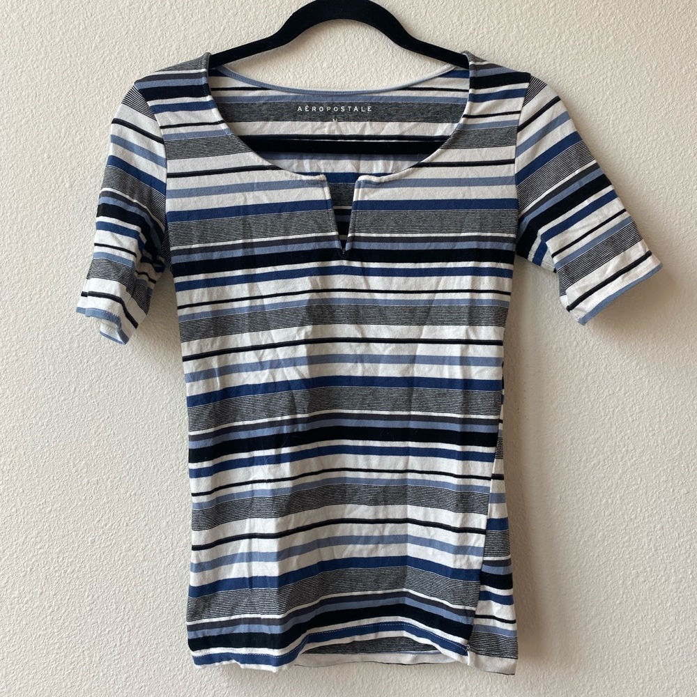 Aeropostale striped shirt, size medium